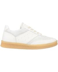 MM6 by Maison Margiela - Two-Tone Low-Top Casual Shoes - Lyst