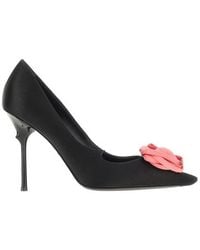 Roger Vivier - Floral-Appliqué Pumps - Lyst