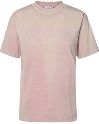 Off-White c/o Virgil Abloh - Crewneck Short-Sleeved T-Shirt - Lyst