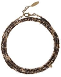 Brunello Cucinelli - Wrapped Bracelet - Lyst