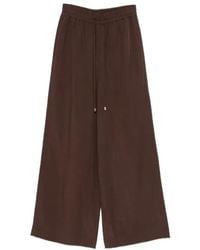 Liu Jo - Drawstring Wide-Leg Pants - Lyst