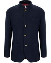 Brunello Cucinelli - Long Sleeve Casual Jacket - Lyst