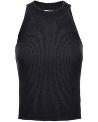 Brunello Cucinelli - Knitted Cashmere-Blend Vest - Lyst
