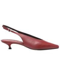 Aeyde - Camila Slingback Pointed Pumps - Lyst