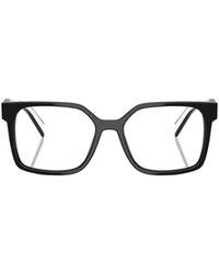 Prada - Eyewear Rectangular Frame Glasses - Lyst