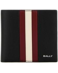 Bally - Logo-Printed Bi-Fold Wallet - Lyst