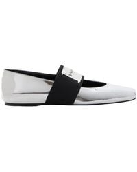 Givenchy - Sliced Square Ballerinas - Lyst