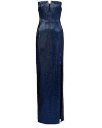 Roland Mouret - Embellished Strapless Crêpe Gown - Lyst