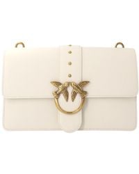 Pinko - Love One Classic Logo Plaque Crossbody Bag - Lyst