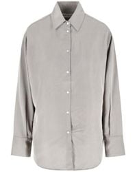 Rohe - Long Sleeve Striped Shirt - Lyst