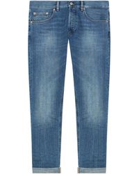 Dondup - Five-Pocket Cuffed-Hem Jeans - Lyst
