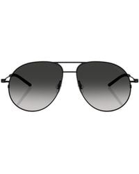 Moncler - Eyewear Aviator Frame Sunglasses - Lyst