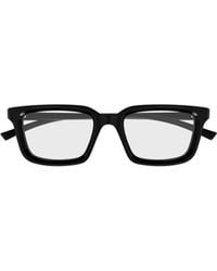 Gucci - Eyewear Rectangle Frame Glasses - Lyst