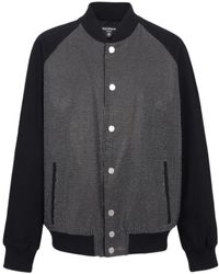 Balmain - Embellished Bomber Jacket - Lyst