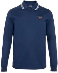 Paul & Shark - Logo Details Polo Shirt - Lyst