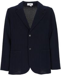 Lardini - Textured Single-Breasted Blazer - Lyst