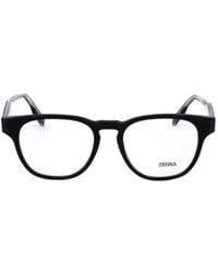 ZEGNA - Round Frame Glasses - Lyst