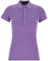 Polo Ralph Lauren - Julie Slim Short Sleeve Polo Shirt - Lyst