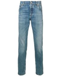 Brunello Cucinelli - Straight-Leg Skinny Jeans - Lyst