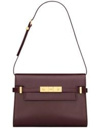 Saint Laurent - Manhattan Small Shoulder Bag - Lyst