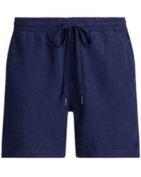 Polo Ralph Lauren - Drawstring Embroidered Shorts - Lyst