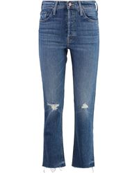 Mother - Tomcat Cropped Skinny Jeans - Lyst