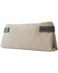 Brunello Cucinelli - Essence Precious Strapped Clutch Bag - Lyst