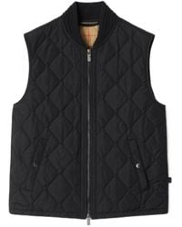 Burberry - Quilted Nylon Gilet - Lyst