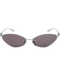 Balenciaga - Rimless Cat-Eye Sunglasses - Lyst