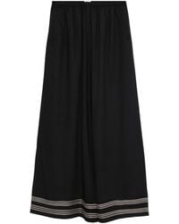Bode - Elastic Waist Wide-Leg Casual Pants - Lyst