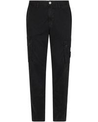 Stone Island - Casual Pants With Belt Loops - Lyst