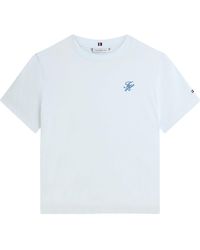 Tommy Hilfiger - Logo Crew Neck T-Shirt - Lyst