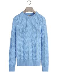 Dior - Homme Cable Knitted Jumper - Lyst