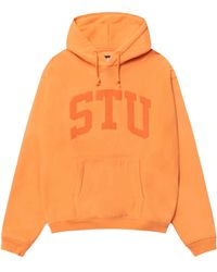 Stussy - Stüssy Stu Relaxed Hoodie - Lyst