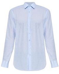 Etro - Jacquard Roma Regular Fit Shirt - Lyst