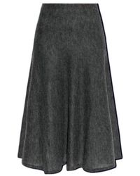 Alaïa - Alaïa Knitted Midi Skirt - Lyst