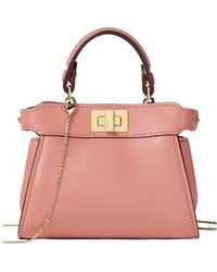 Fendi - Nappa Leather Miniature Bag - Lyst