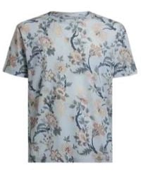 Etro - All-Over Floral Printed Crewneck T-Shirt - Lyst