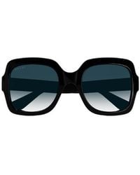 Gucci - Eyewear Rectangular Frame Sunglasses - Lyst