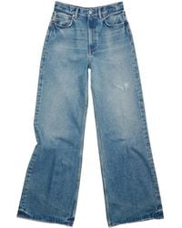 Acne Studios - High-Waisted Wide-Leg Jeans - Lyst