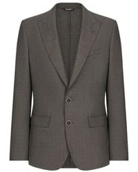 Dolce & Gabbana - Single-Breasted Taormina Fit Jacket - Lyst