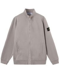 Stone Island - Regular-Fit Track Jacket With Ribbed Inserts - Lyst