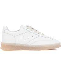 MM6 by Maison Margiela - Lace-Up Low-Top Sneakers - Lyst