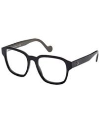 Moncler - Eyewear Square Frame Glasses - Lyst