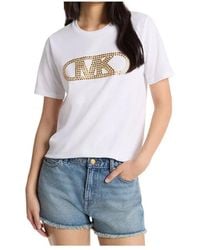 Michael Kors - Empire Logo T-Shirt - Lyst