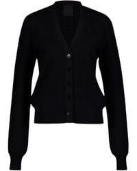 Givenchy - 4G Jacquard Knitted Cardigan - Lyst