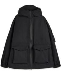 Y-3 - Padded Hooded Jacket - Lyst