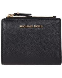 Michael Kors - Michael Logo Plaque Bi-Fold Wallet - Lyst