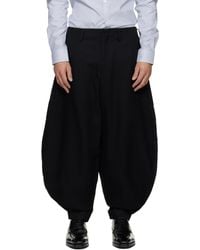 Comme des Garçons - Comme Des Garçons Homme Plus Wide Curved Leg Pants - Lyst