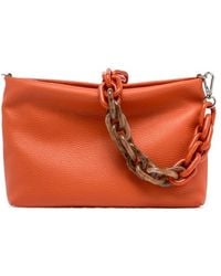 Gianni Chiarini - Zippered Shoulder Bag - Lyst